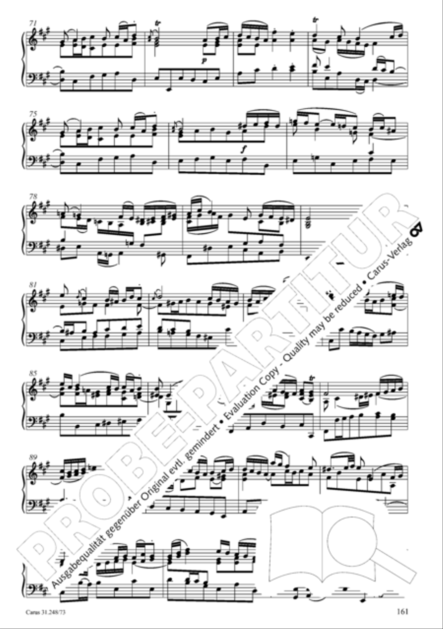 Christmas Oratorio (Weihnachtsoratorium, Teile IV-VI) 4-Part scores gallery preview page 82