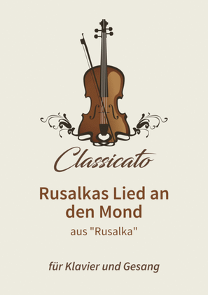 Book cover for Rusalkas Lied an den Mond