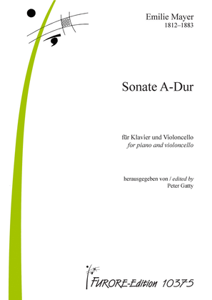 Book cover for Sonate A Major