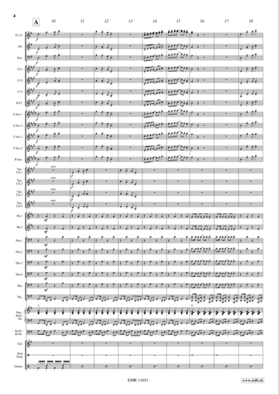 Disco Bird Concert Band scores gallery preview page 5