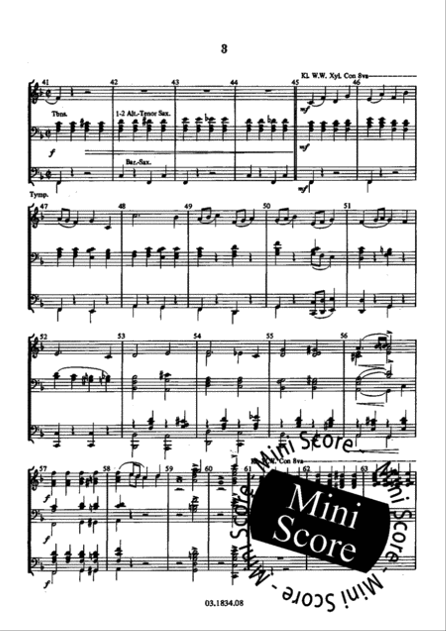 Visions for Video Visions for Video Concert Band scores gallery preview page 7