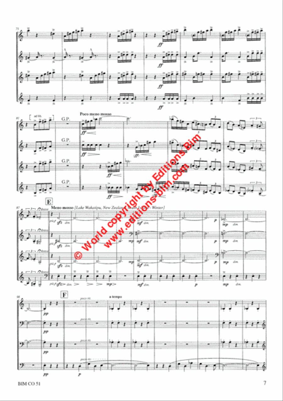 Alpine Lakes Horn scores gallery preview page 6