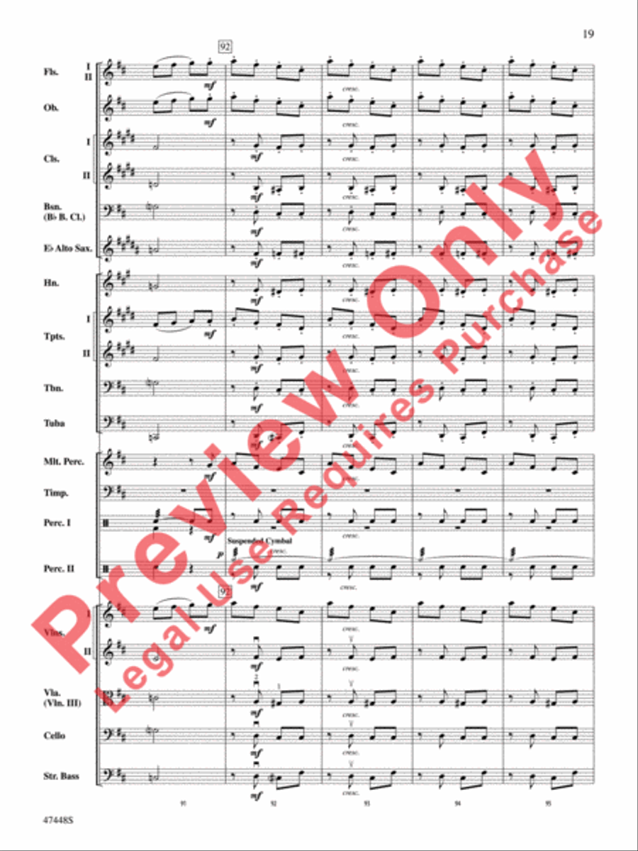 I'm Seventeen Come Sunday Full Orchestra scores gallery preview page 20