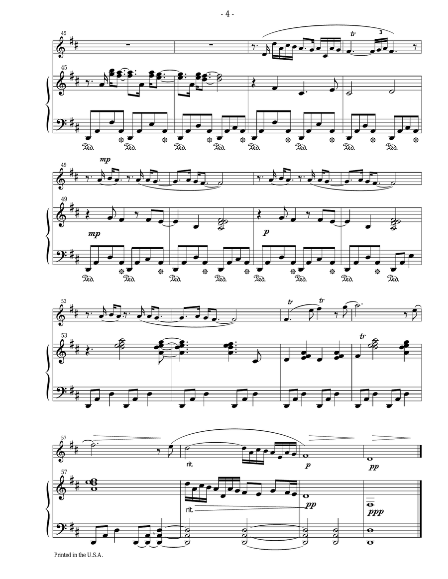 A Christmas Suite for flute and piano Woodwind Duet scores gallery preview page 4