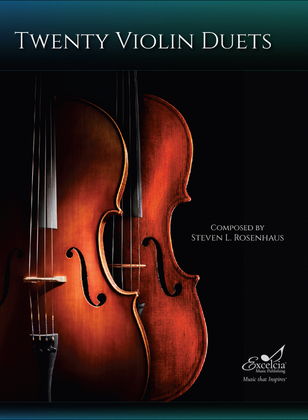 Book cover for Twenty Violin Duets