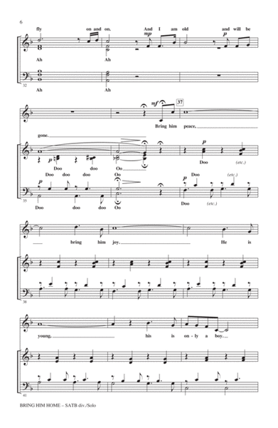 Bring Him Home (from Les Miserables) (arr. Steve Zegree)