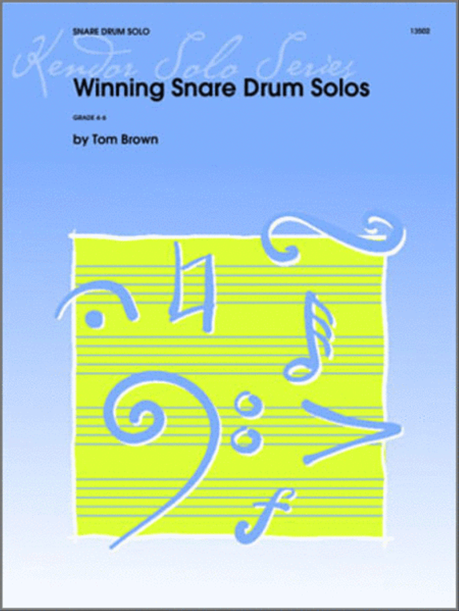 Winning Snare Drum Solos Winning Snare Drum Solos Snare Drum scores gallery preview page 1