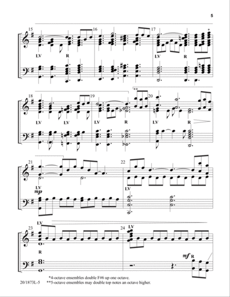 Blessed Assurance Blessed Assurance 5-Octaves scores gallery preview page 4