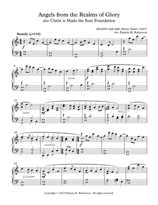 Angels from the Realms of Glory - Piano Solo