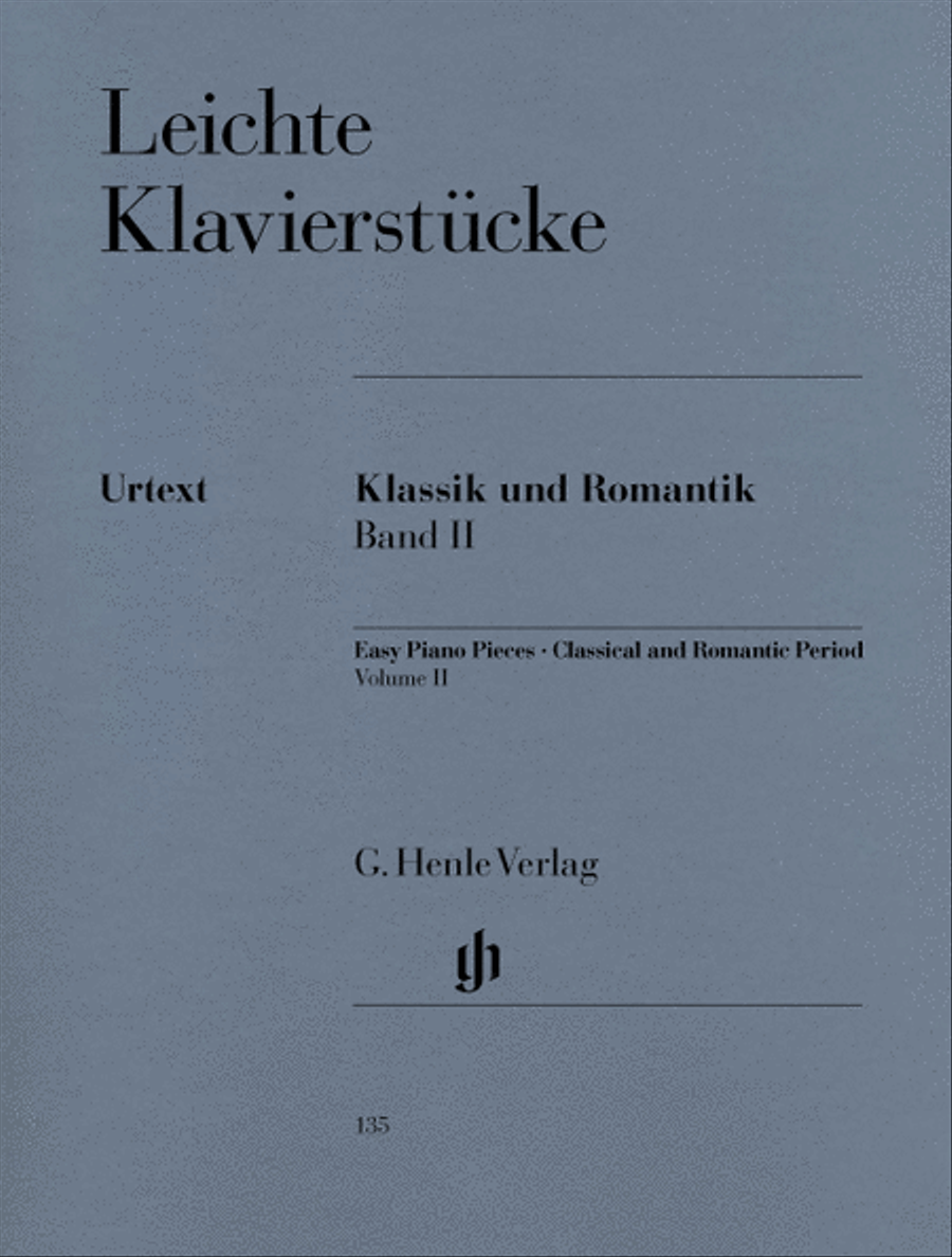 Easy Piano Pieces – Classic and Romantic Eras – Volume 2 Easy Piano scores gallery preview page 1