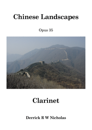 Chinese Landscapes - Clarinet
