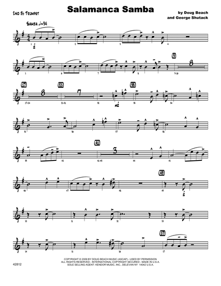 Salamanca Samba - Trumpet 2