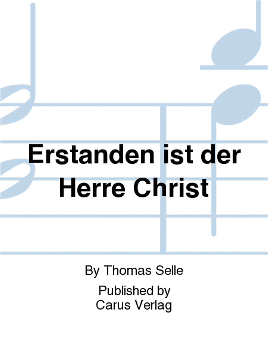 Erstanden ist der Herre Christ Violin scores gallery preview page 1