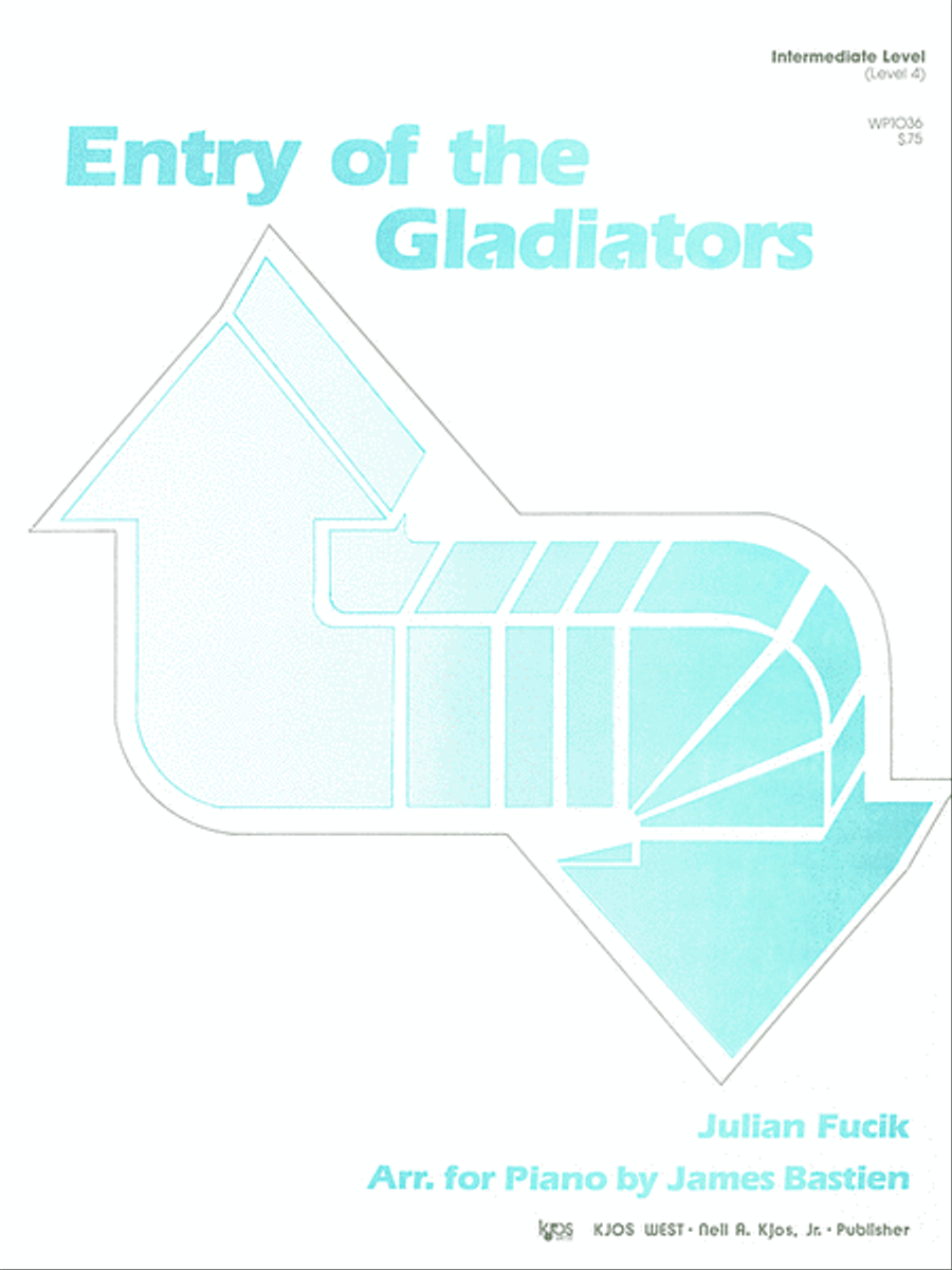 Entry of the Gladiators Piano Method scores gallery preview page 1