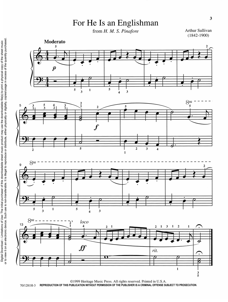 Mastering Melodies: Favorite Operas Piano Solo scores gallery preview page 3