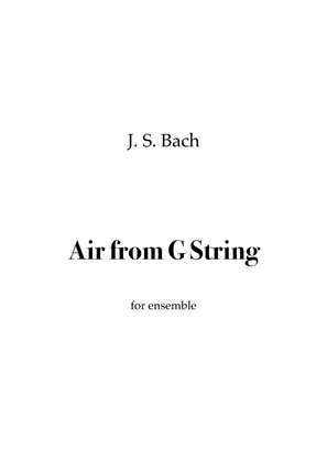 Air from G String - Bach