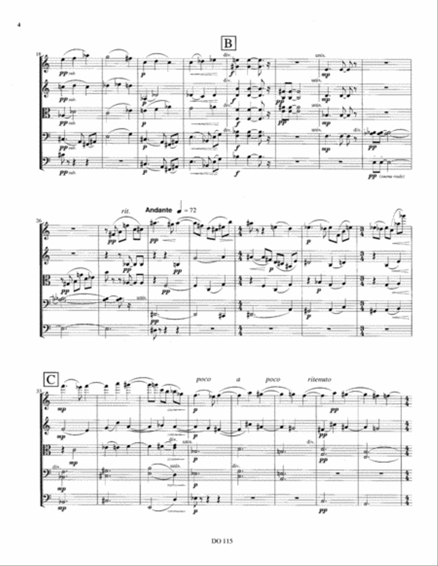 Adagio et Rondo Adagio et Rondo Orchestra scores gallery preview page 4