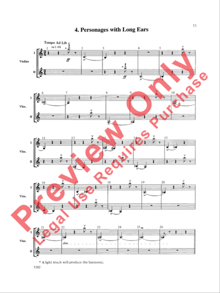 Carnival of the Animals Carnival of the Animals String Orchestra scores gallery preview page 12