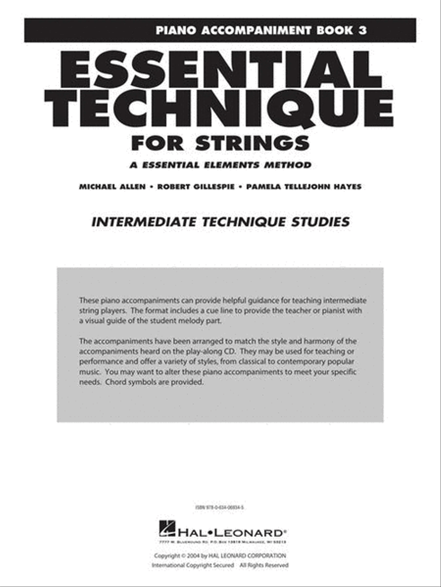 Essential Technique for Strings String Methods scores gallery preview page 3