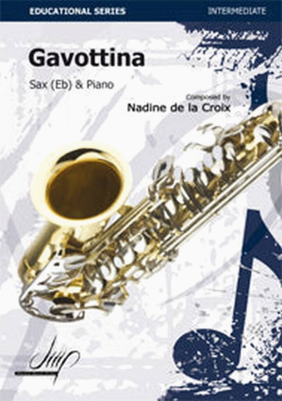 Gavottina Gavottina Alto Saxophone scores gallery preview page 1