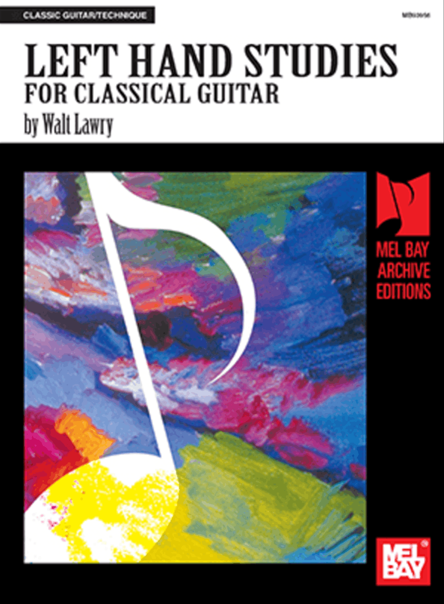 Left Hand Studies for Classical Guitar Acoustic Guitar scores gallery preview page 1