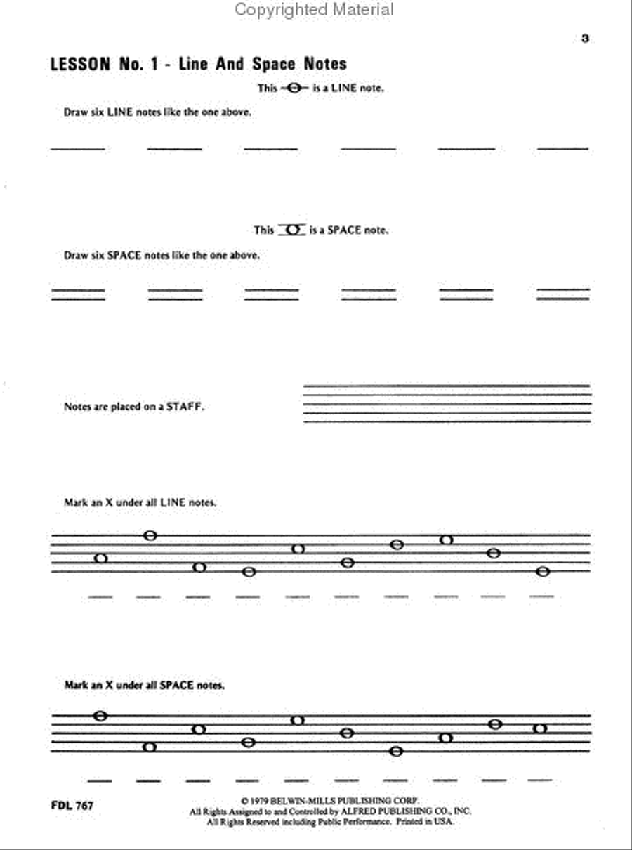 30 Notespelling Lessons Piano Method scores gallery preview page 2