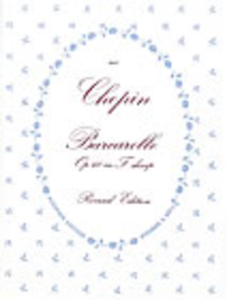 Barcarolle in F sharp, Op. 60