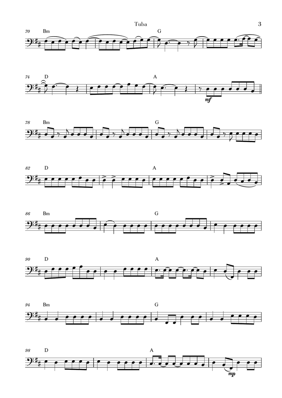Despacito Despacito Tuba scores gallery preview page 3