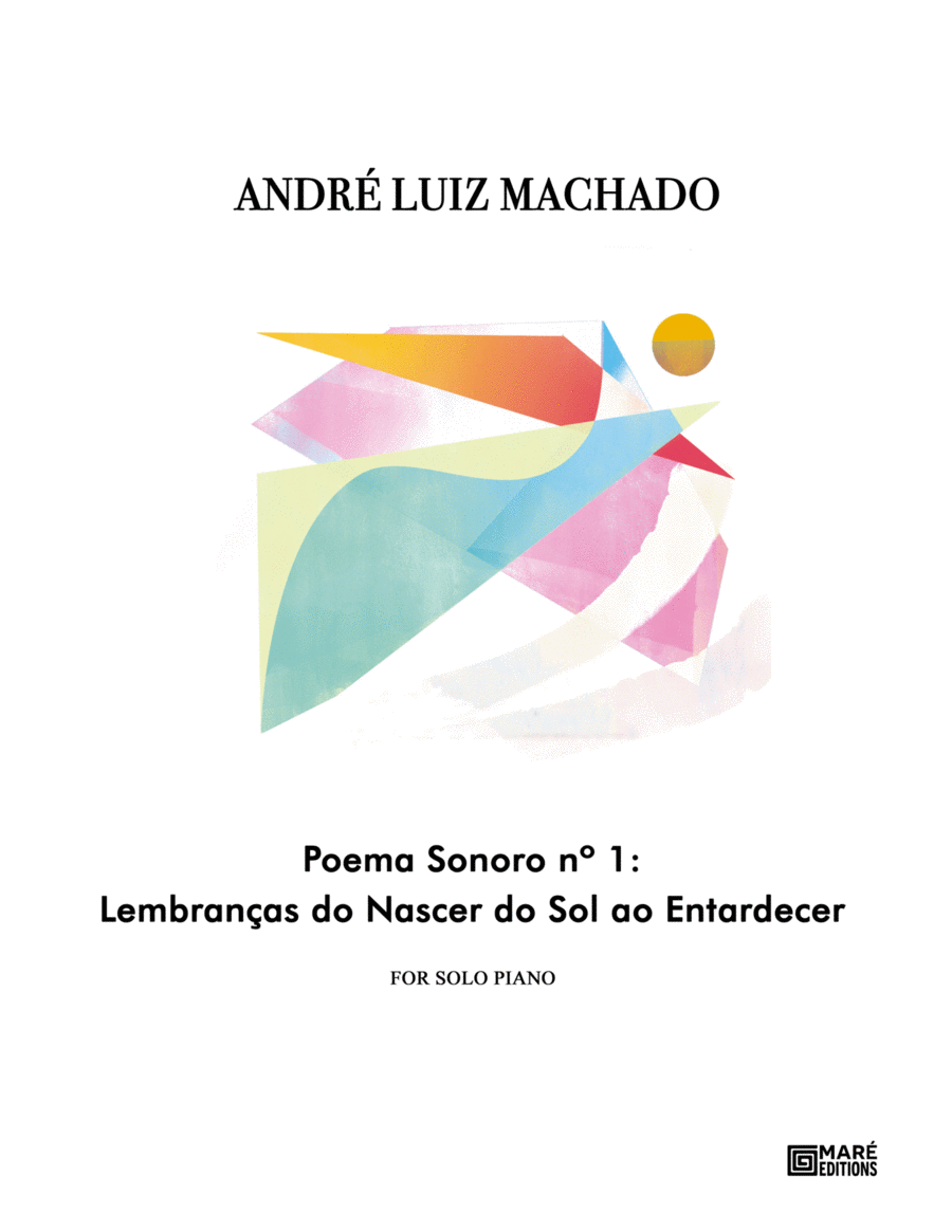 Poema Sonoro nº 1: Lembranças do Nascer do Sol ao Entardecer Piano Solo scores gallery preview page 1