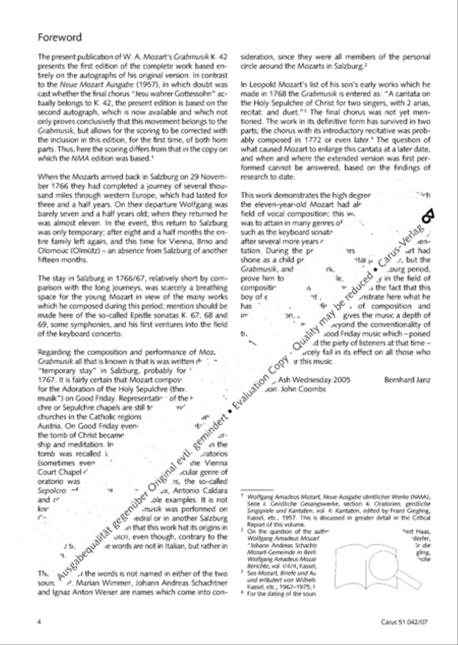 Grabmusik 4-Part scores gallery preview page 5