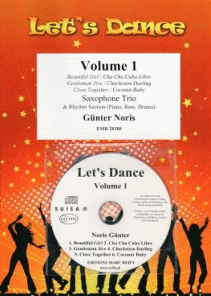 Let's Dance Volume 1 Saxophone Ensemble scores gallery preview page 1