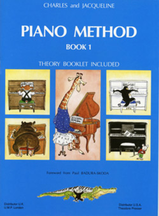 Book cover for Piano Method Book 1