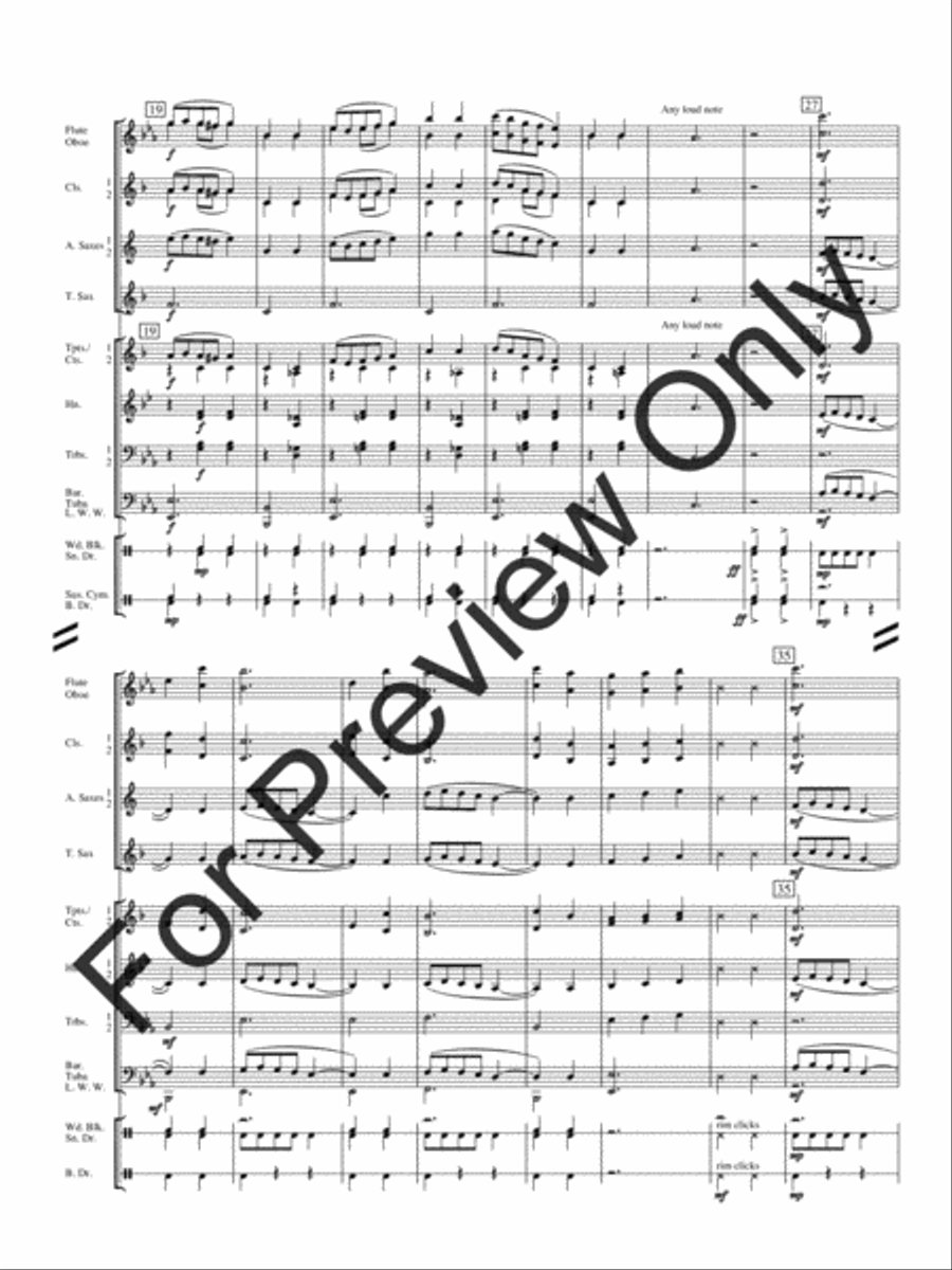 Halloween Waltz In Five (Score) Concert Band scores gallery preview page 5