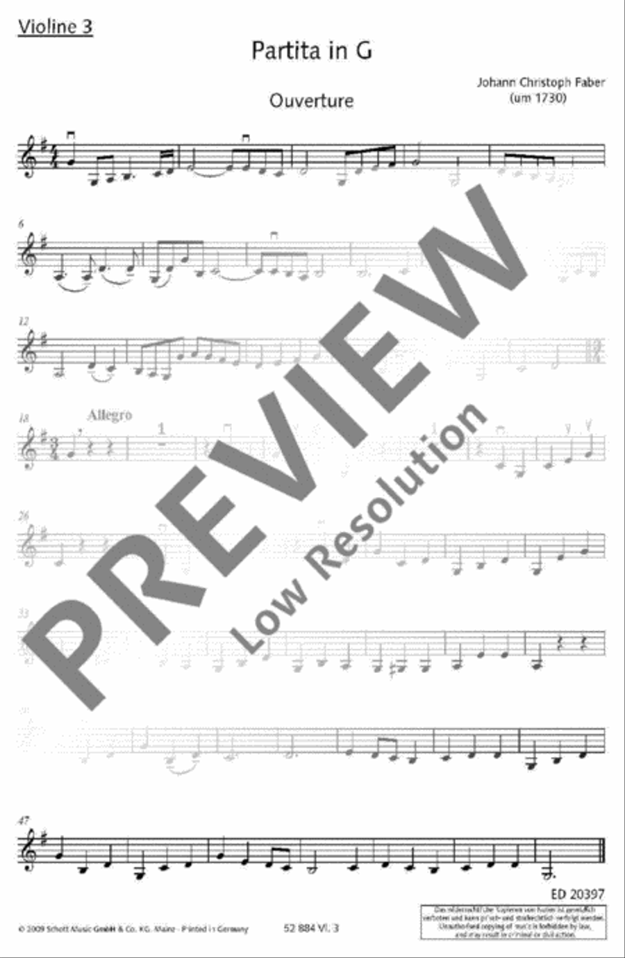 Suite G major Cello scores gallery preview page 15