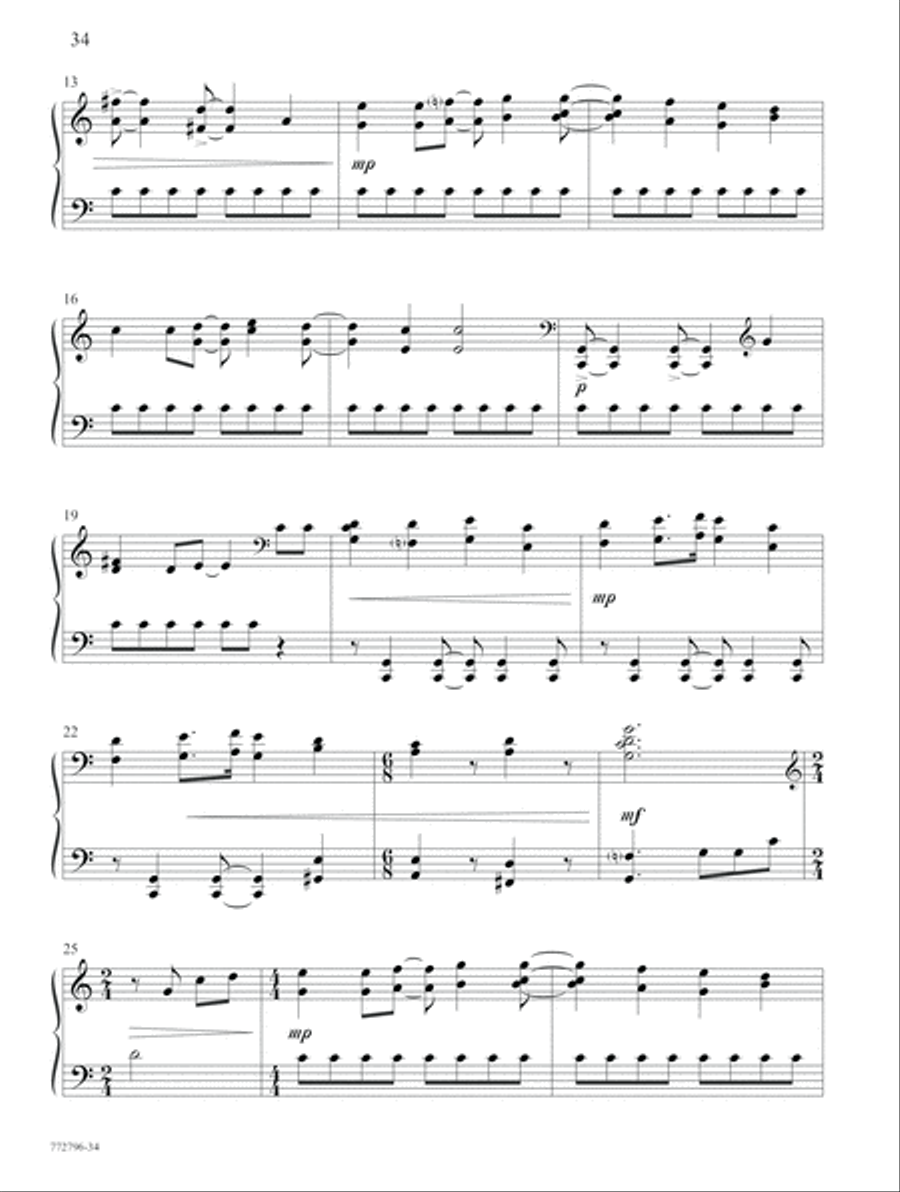 Crucified and Triumphant King! Piano Solo scores gallery preview page 17