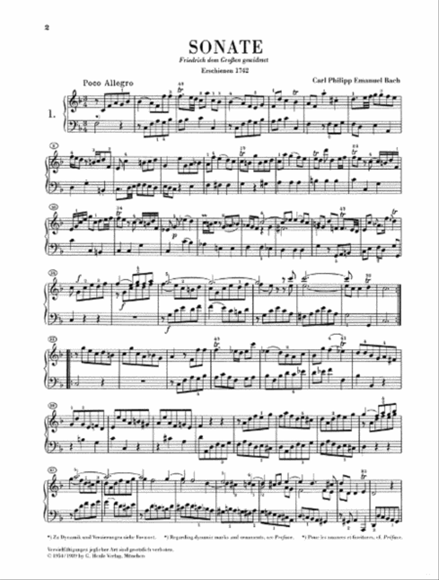 Classical Piano Sonatas Piano Solo scores gallery preview page 3