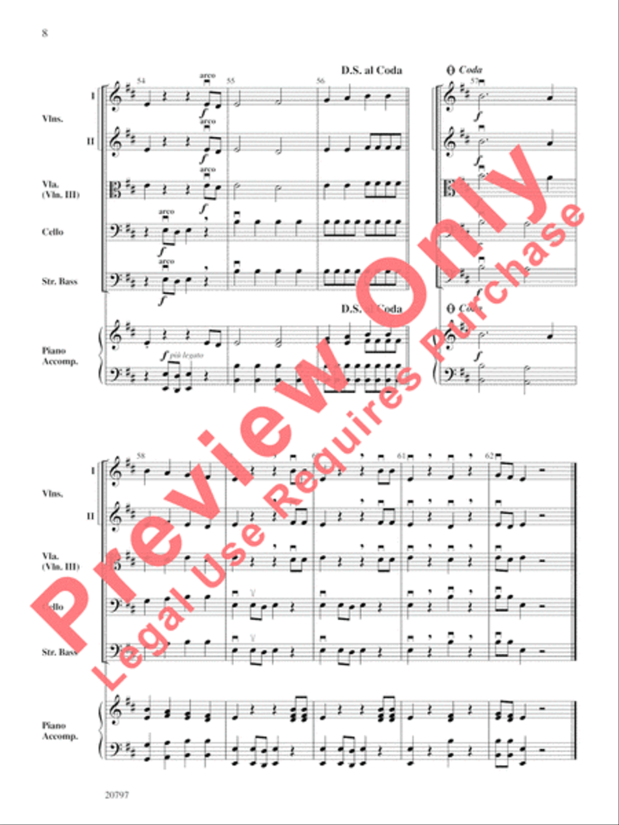 Dragonhunter Dragonhunter String Orchestra scores gallery preview page 17