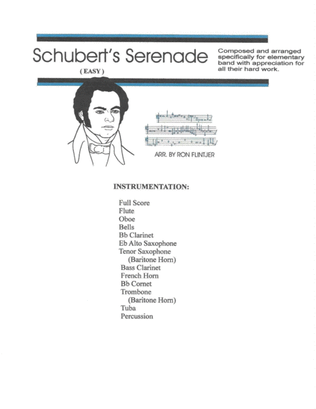 Book cover for SCHUBERT'S SERENADE