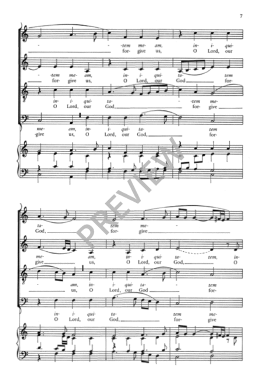 Miserere Mei Miserere Mei 4-Part scores gallery preview page 8