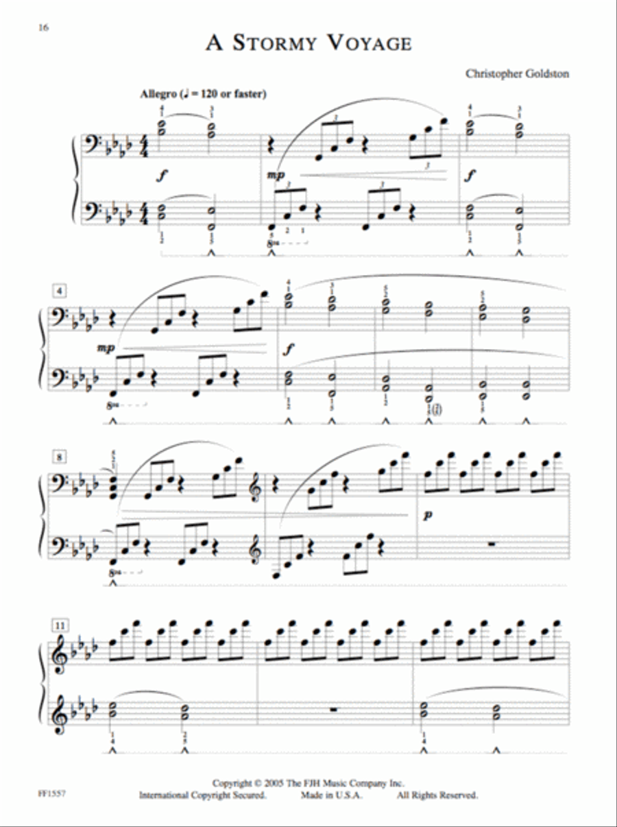 In Recital! Throughout the Year (with Performance Strategies) Volume Two, Book 6 (NFMC) Piano Method scores gallery preview page 4