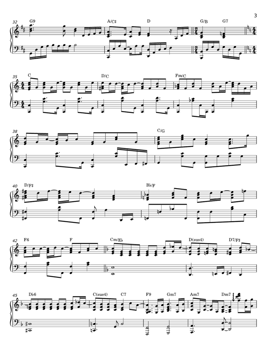 I Can Wait Forever Easy Piano scores gallery preview page 3