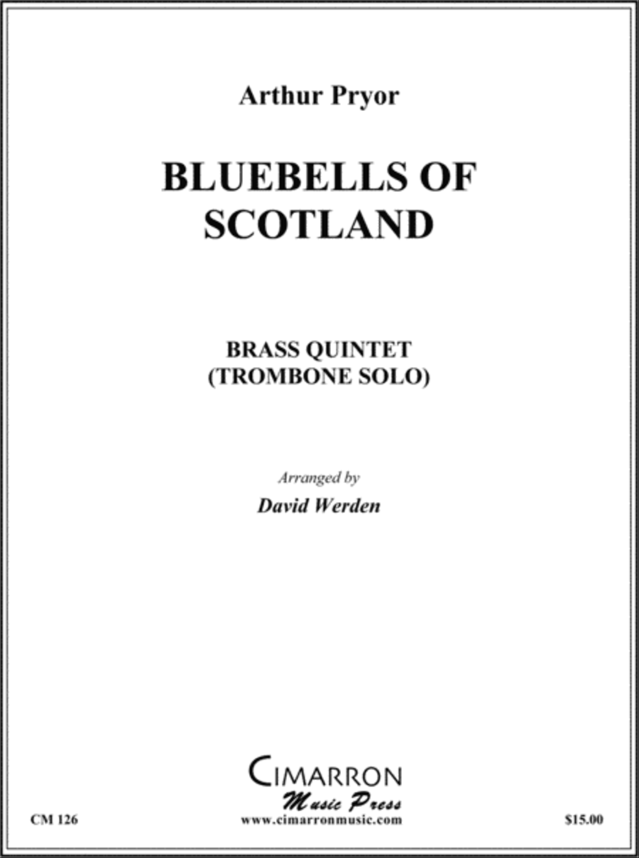 Bluebells of Scotland Brass Quintet scores gallery preview page 1