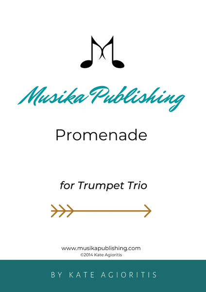 Promenade - for Young Trumpet Trio image number null