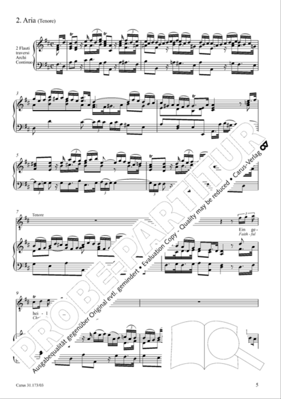Exalted flesh and blood (Erhohtes Fleisch und Blut) 4-Part scores gallery preview page 6