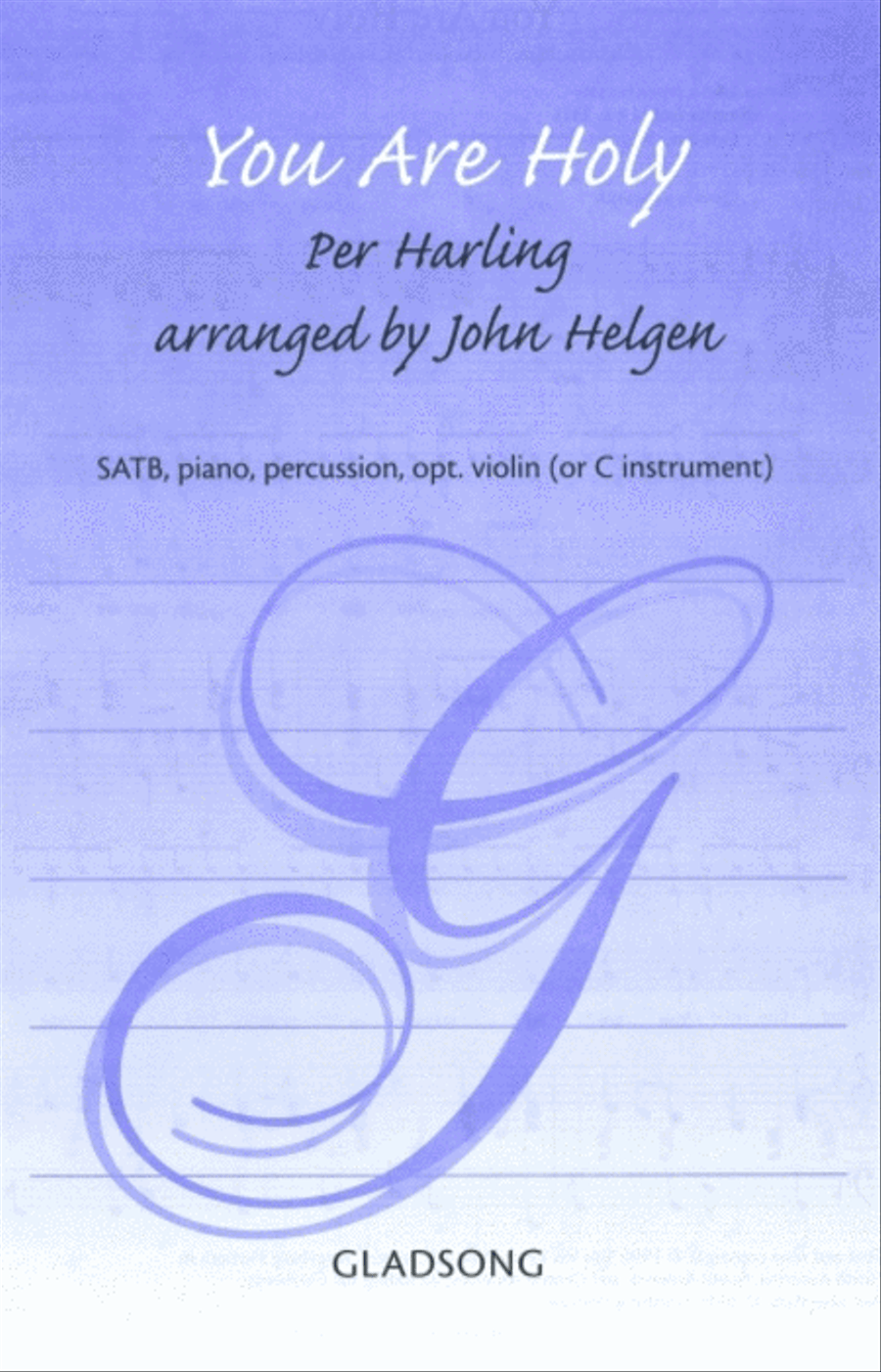 You Are Holy 4-Part scores gallery preview page 1