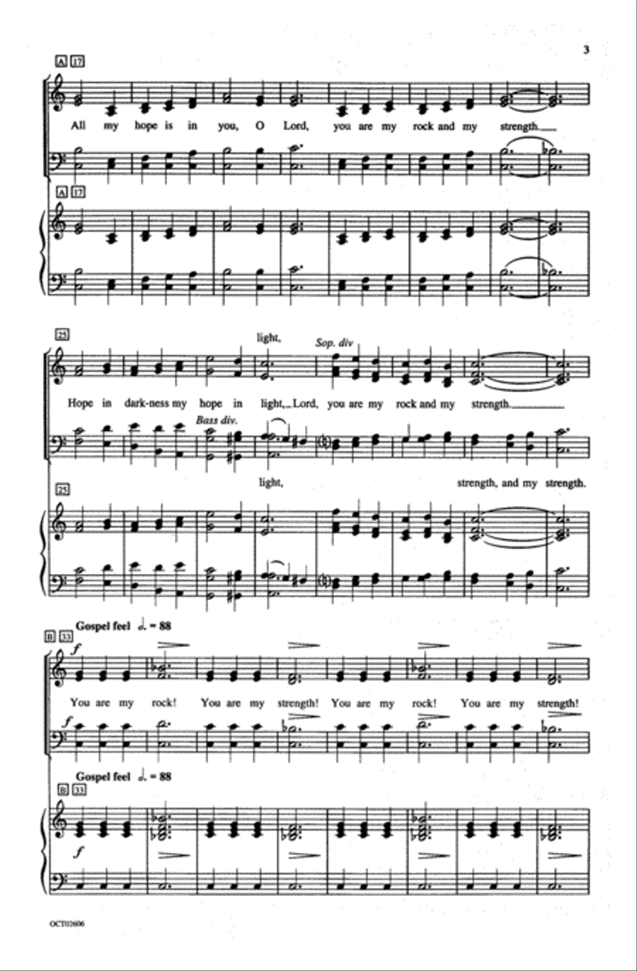 All My Hope (from To Hope! A Celebration) 4-Part scores gallery preview page 3