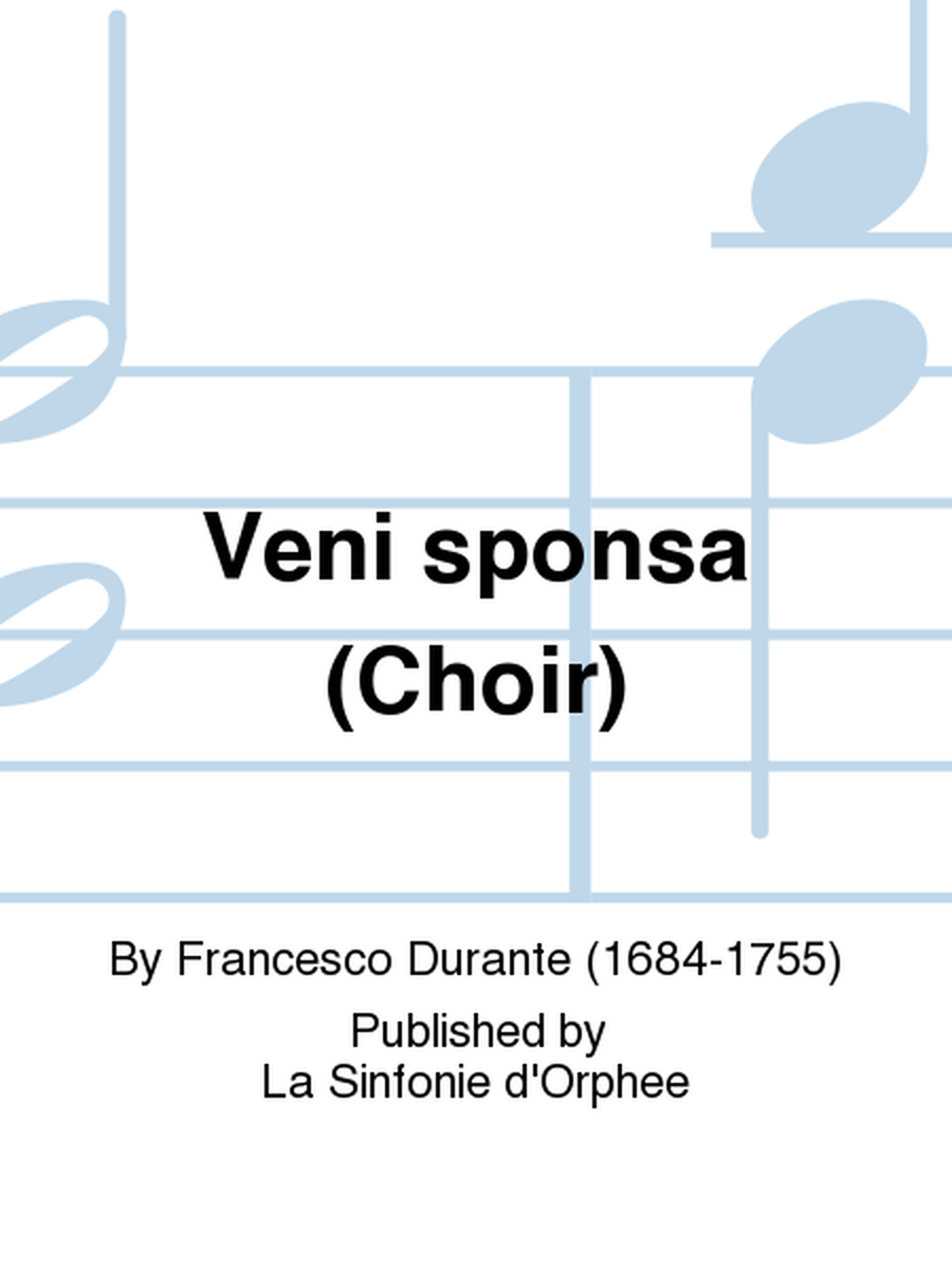 Veni sponsa (Choir)