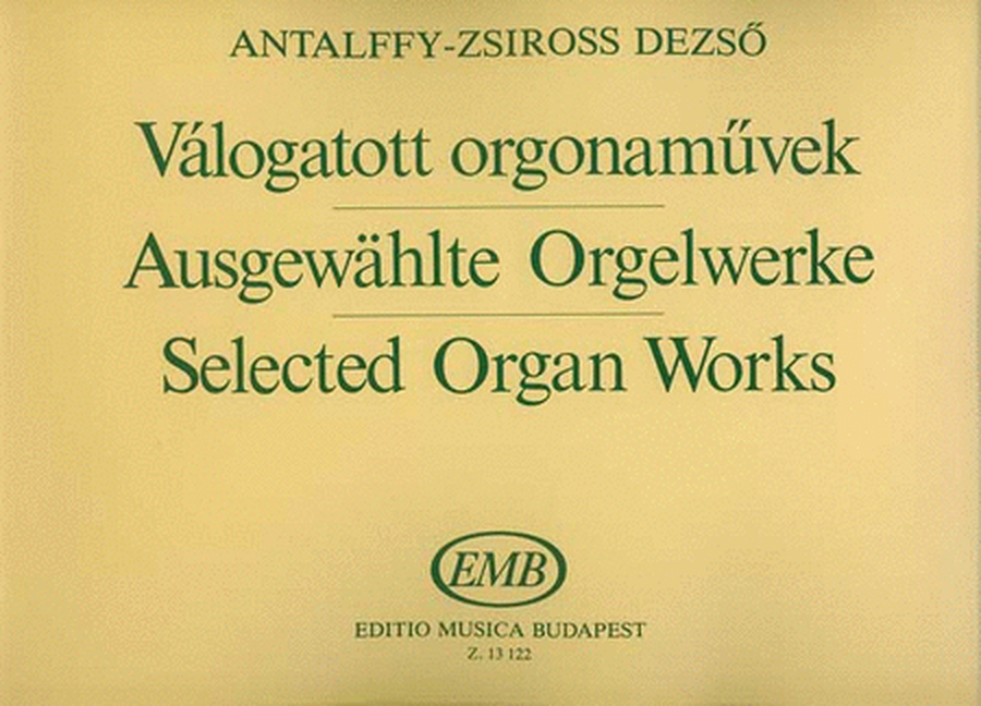 Ausgewählte Orgelwerke
