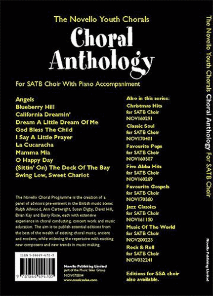 The Novello Youth Chorals Choral Anthology (SATB)