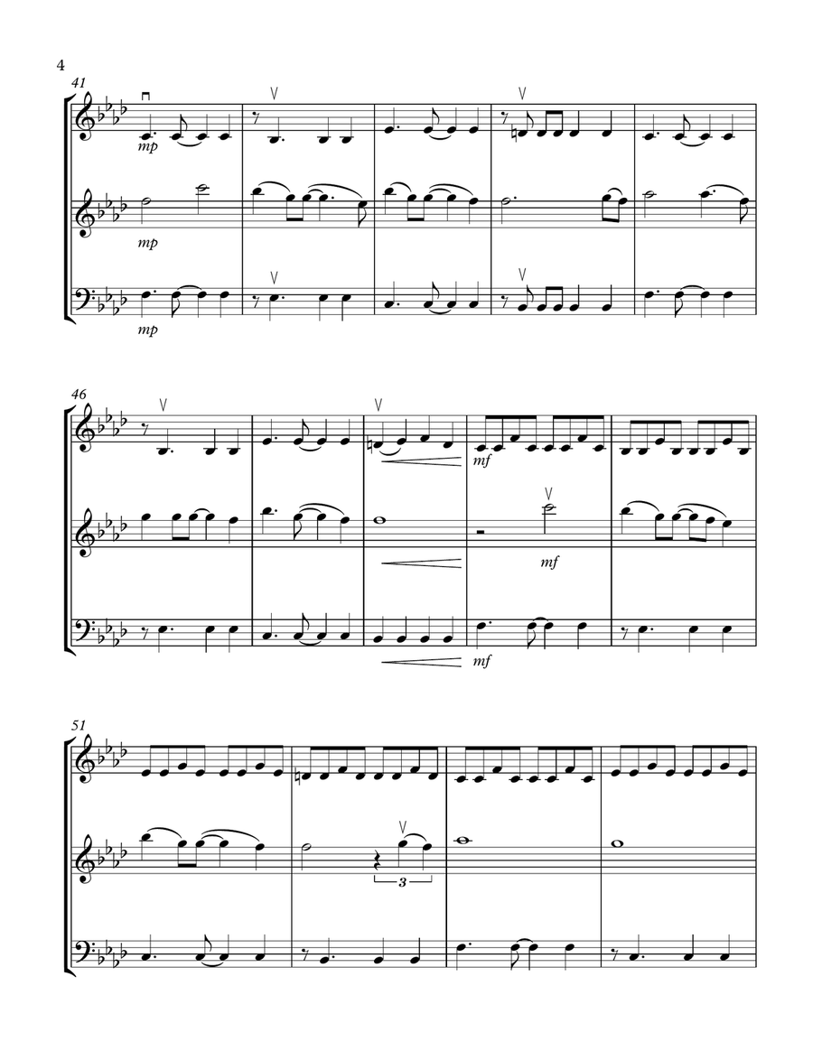 We Are All We Need String Trio scores gallery preview page 4